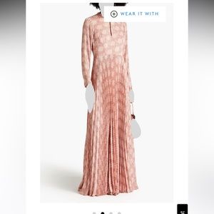 PINK GOWN WORN ONCE!